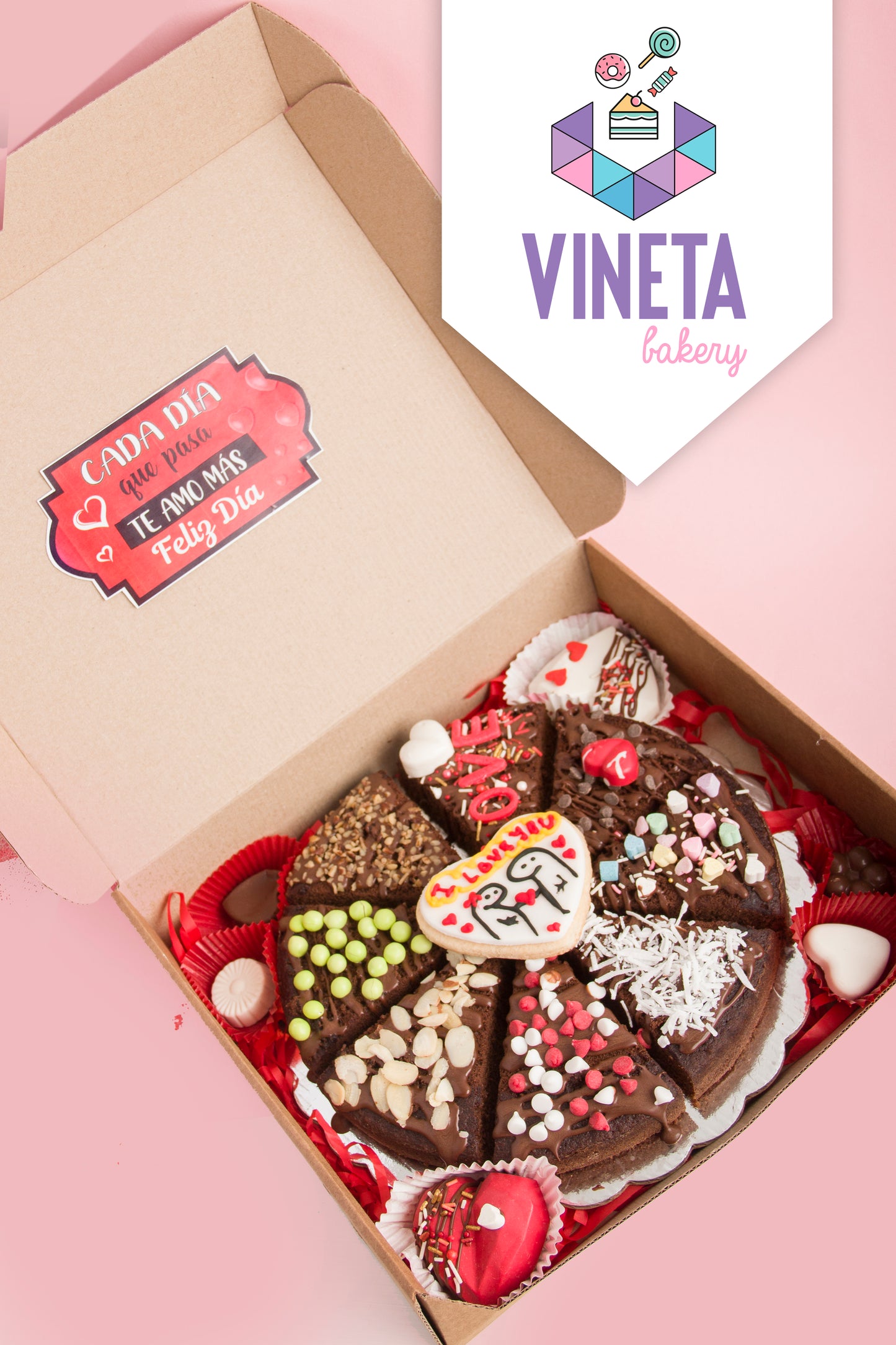 18 Brownie Fondant chocolates