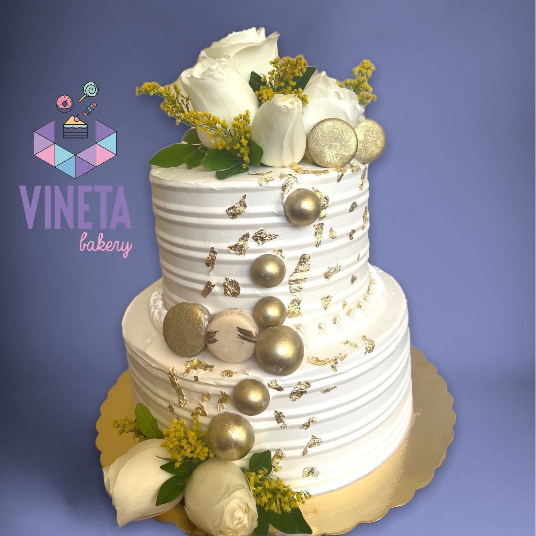 CB202101 Mi boda white & gold