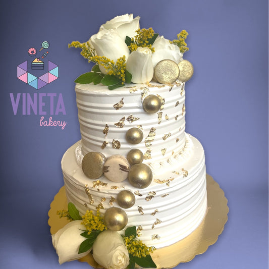 CB202101 Mi boda white & gold