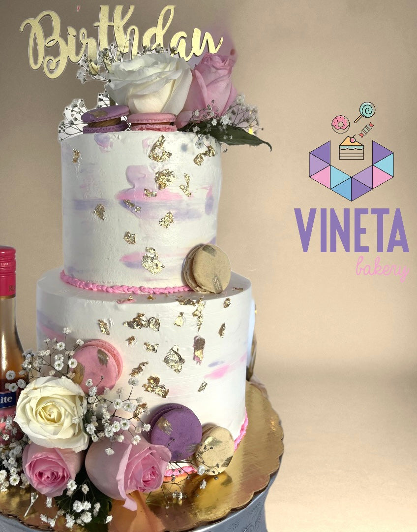 XV202109 Mis 15 de oro y macarron