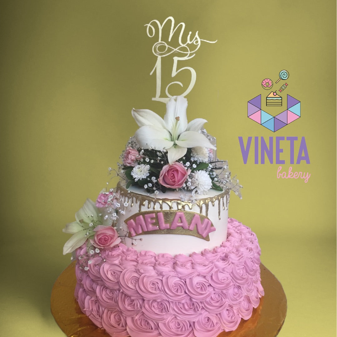 XV202108 Mis 15 rosa dorado Melany